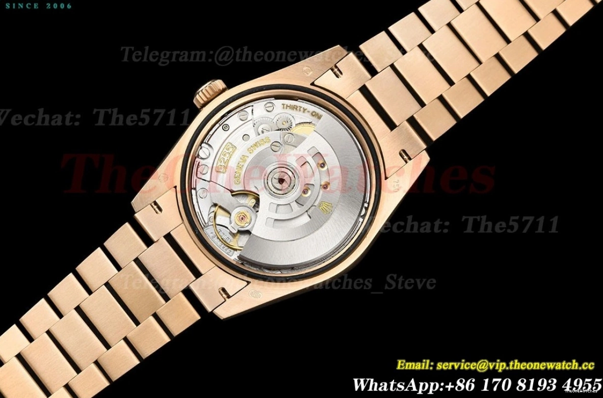 Weight) V3 Dia 36mm Brown DayDate RG VR3255(Gain RG 128235 QF 0317